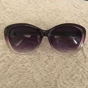 Purple ombré sunglasses